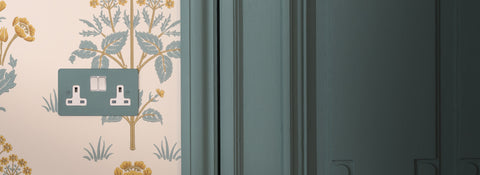 Paintable polished nickel - white inserts
