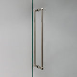 Harper Double Pull Handle 500mm - Polished Nickel