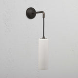 Claremont Small Hanging Wall Light Fine Porcelain - Bronze