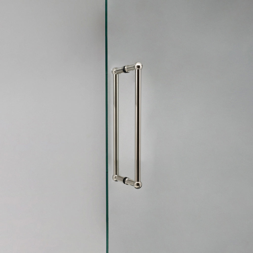 Harper Double Pull Handle 320mm - Polished Nickel