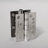 Saxon Steel Door Hinge Pair FR60 - Polished Nickel