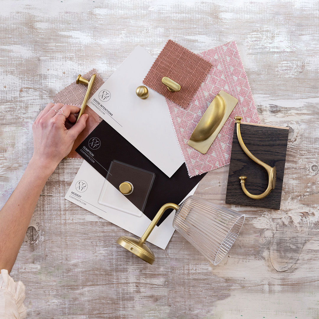 Pairing our finishes with paint colours