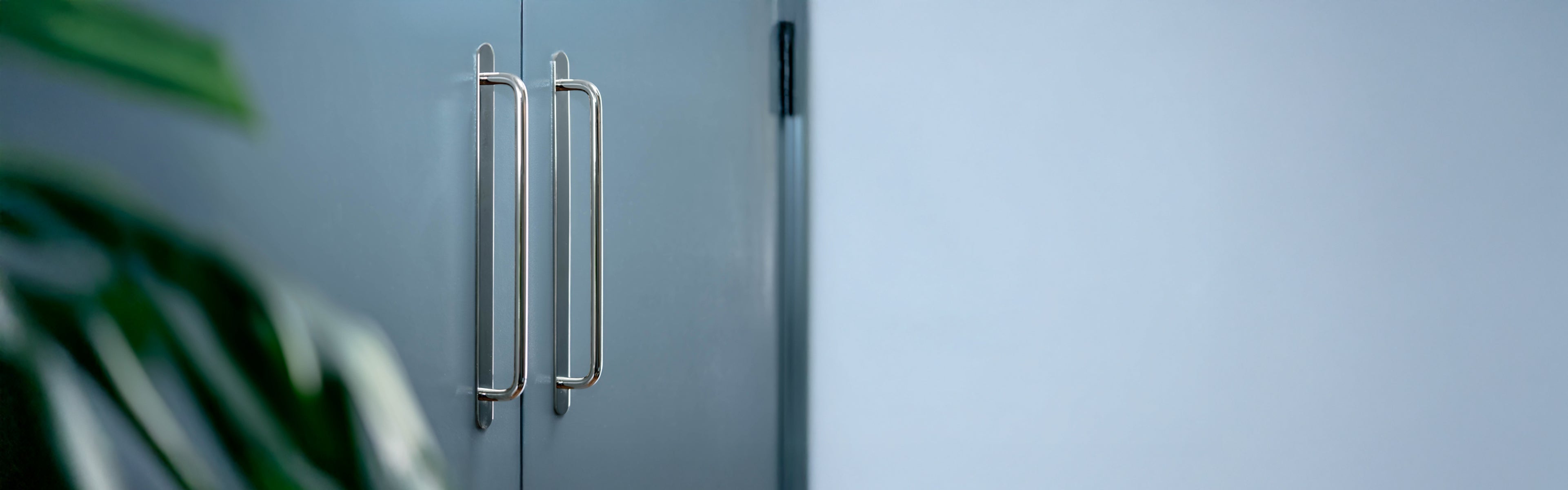 Polished nickel cabinet hardware