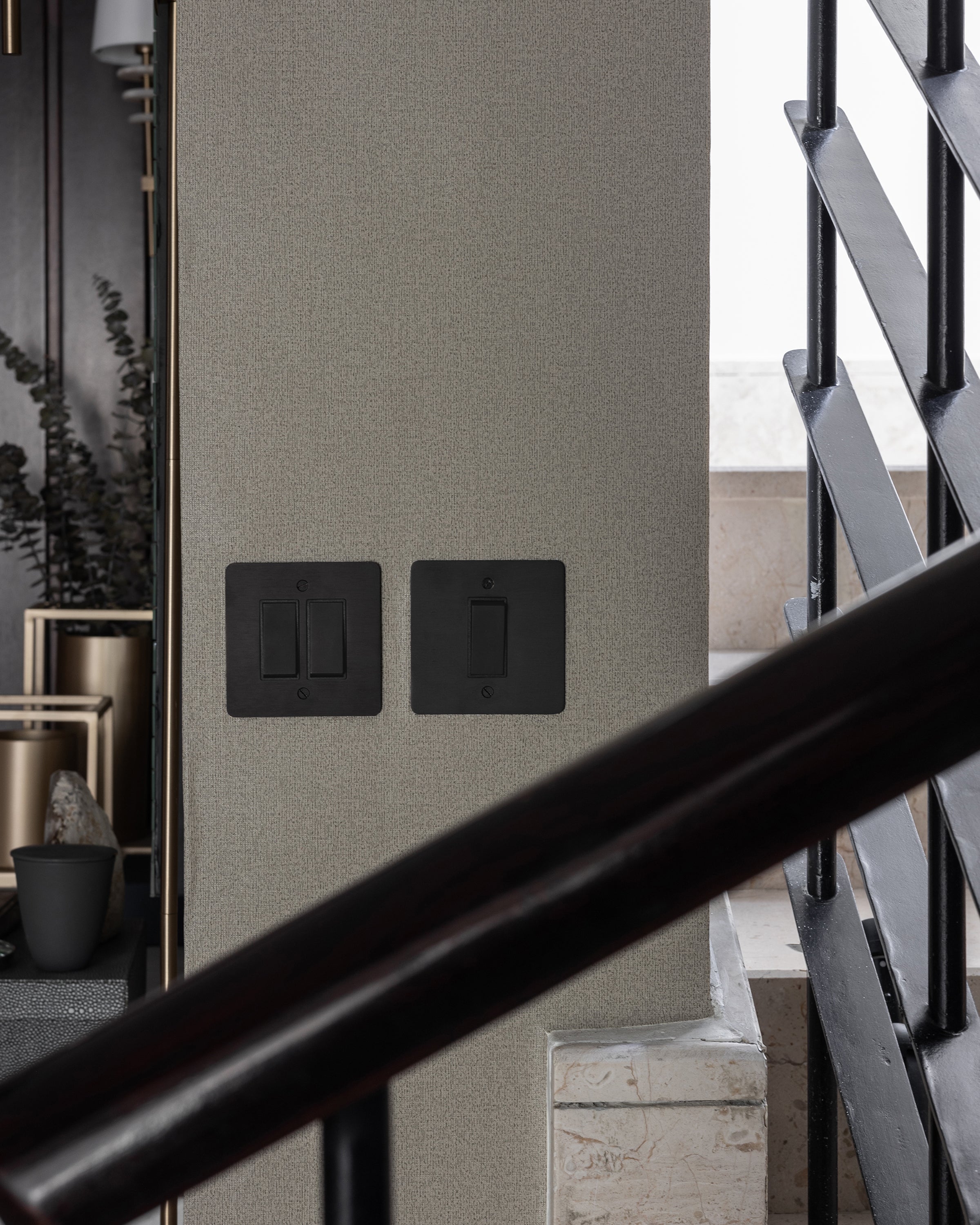 2G Two Way Rocker Switch Bronze Black | Switches & Dimmers